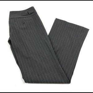 Pinstripe flare pants